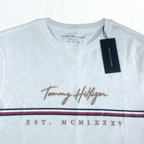 XS S M L XL XXL Tommy Hilfiger 78J4581 110 Tee T shirt NWT - Picture 5 of 8
